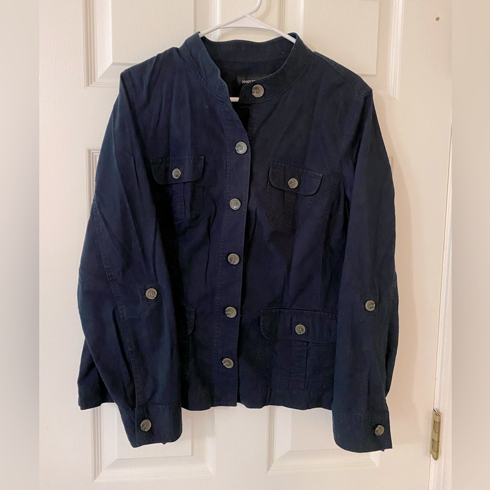 Navy Cotton Jacket